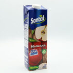 SANTAL JUGO DE MANZANA ROJA 1 LITRO