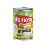 FAMOSA GUANDULES VERDES C/COCO 24/300 G