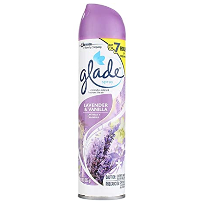GLADE AEROSOL LAVANDA VAINILLA  8OZ