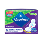 NOSOTRAS BUENAS NOCHES NATURAL TELA TIPO ALGODON