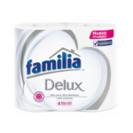 PAPEL FAMILIA DELUX 4 ROLLOS