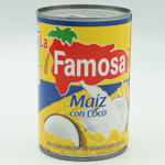 LA FAMOSA MAIZ CON COCO 15 OZ