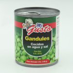 MI GUSTO GUANDULES 8 OZ