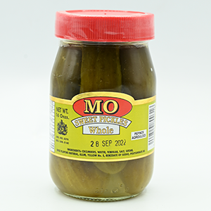 MO PEPINILLOS DULCES ENTEROS 16 OZ