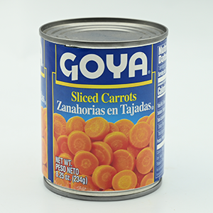 GOYA ZANAHORIAS REBANADAS 8 OZ