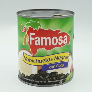 HAB NEGRA CON COCO LA FAMOSA 1KILO  REF
