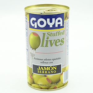 GOYA ACEITUNAS RELLENAS DE JAMON 12/5.25