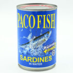 PACO FISH SARDINAS EN AGUA 15 OZ