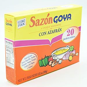 GOYA SAZON CON AZAFRAN 3.52 OZ