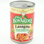 LASAGNA CHEF BOYARDEE /15 OZ #33254