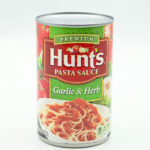 SALSA HUNTS P/PASTAS CON HIERBAS Y AJO 6
