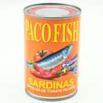 PACO FISH SARDINAS C/PICANTE 15 OZ