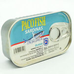 PACO FISH SARDINAS EN AGUA PLANA 125G
