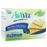 AVIVA GALLETAS FINAS HIERBAS 9UND