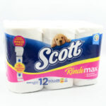 PAPEL HIGIENICO RINDEMAX SCOTT 12 ROLLOS