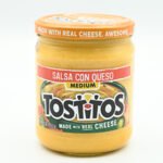 SALSA TOSTITOS C/QUESO 425 GR
