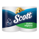 PAPEL HIGIENICO JUMBO DOBLE HIGIENE 4 ROLLOS